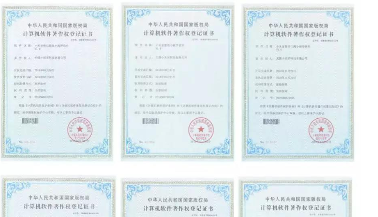 榮獲 6 項軟件(jiàn)著作(zuò)權,無錫守護科技有限公司